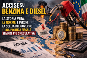 Accise, il pieno di guerra e il fisco d’occasione